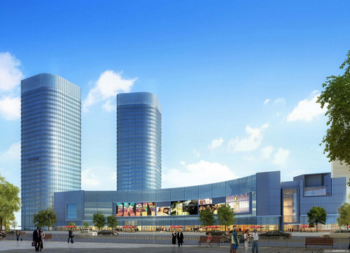 Z6尊龙凯时幕墙中标“陆家嘴金融商业区标记性修建”上海世纪汇