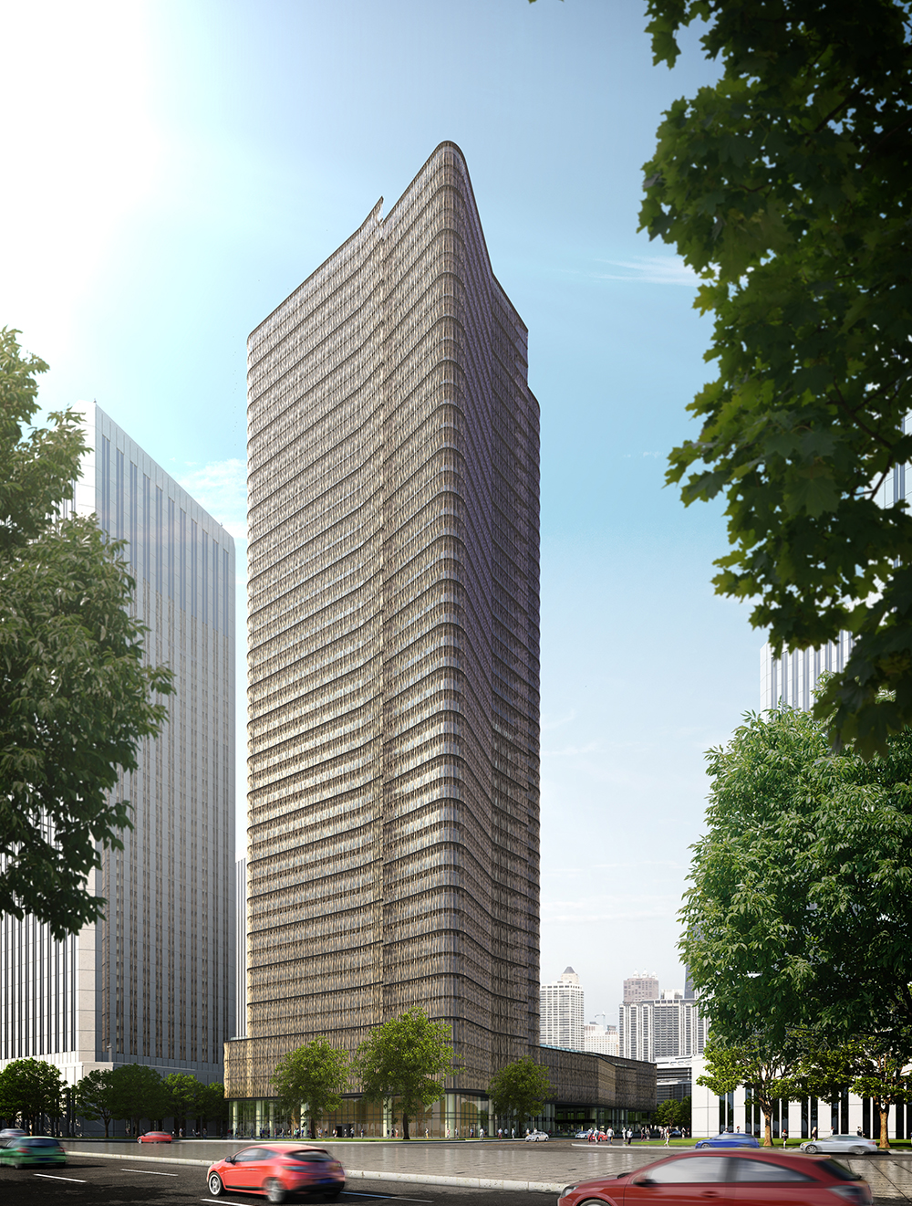 气质！Z6尊龙凯时再中17项幕墙工程